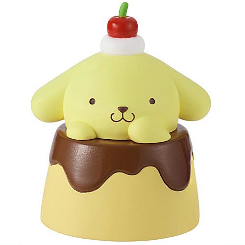 Pompompurin My Color Figure เป็นโมเดลแบบตัวใหญ่ ตั้งได้ น่ารักมาก ขนาดสูง 5 ซม. มี 5 แบบให้เลือก