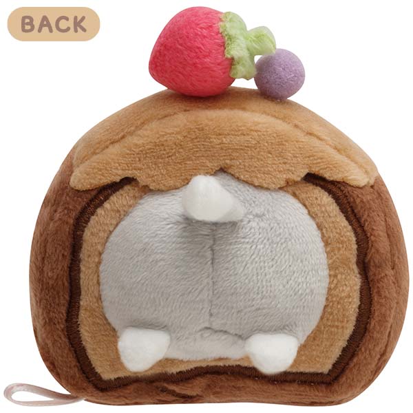 ตุ๊กตา Sumikko Gurashi Neko's Siblings and Sweet Shop ไซส์ SS แบบ Neko Macaron แมวเทา ขนาด 8 x 7 x 6 ซม.