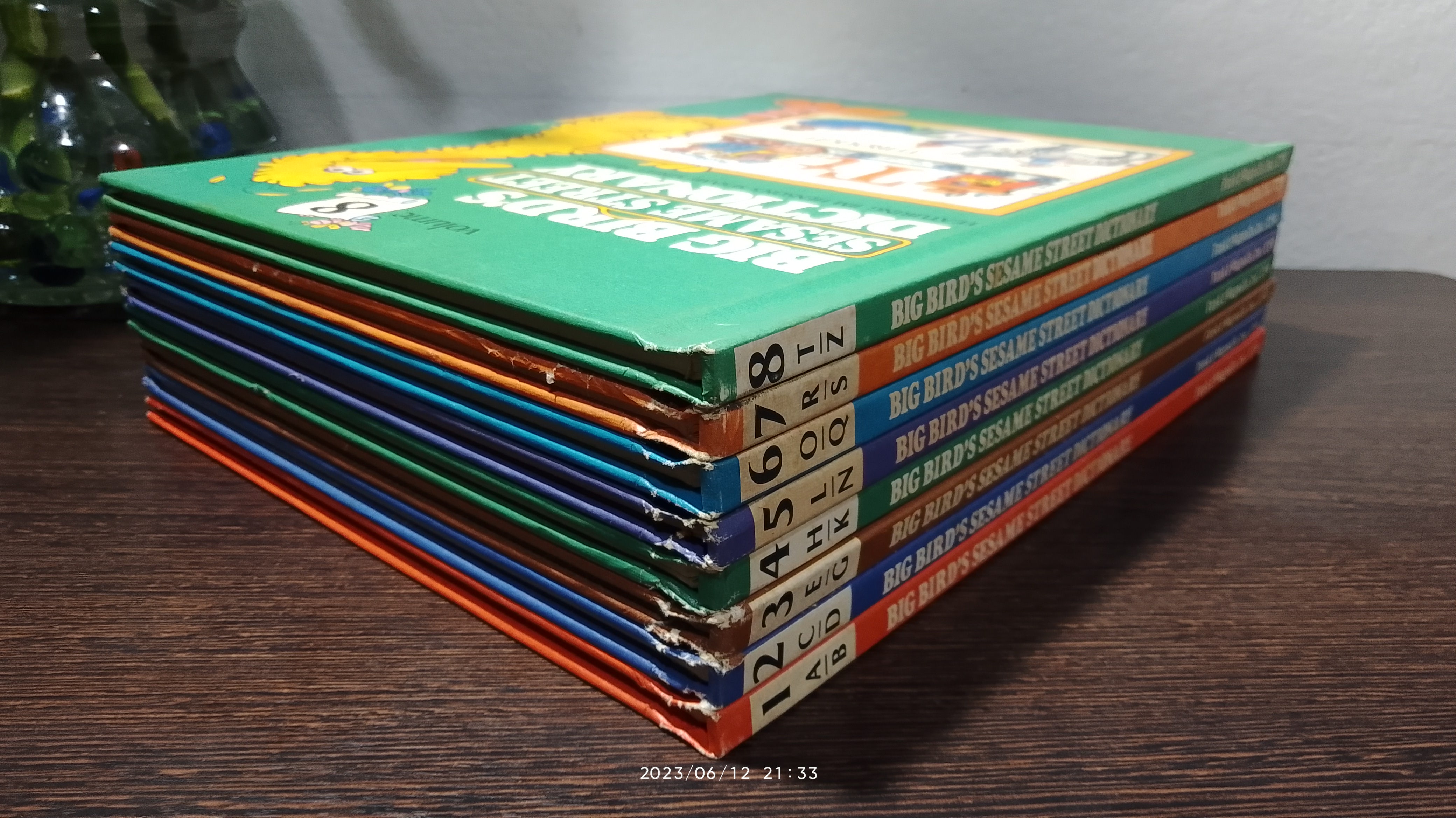 BIG BIRD'S SESAME STREET DICTIONARY (ครบชุด 8 เล่ม)