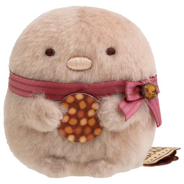 ตุ๊กตาตัวเล็ก Sumikko Gurashi - Chocolate Fair at Sumikko Cafe ไซส์ SS แบบถือช็อกโกแลต มี 3 แบบให้เลือก