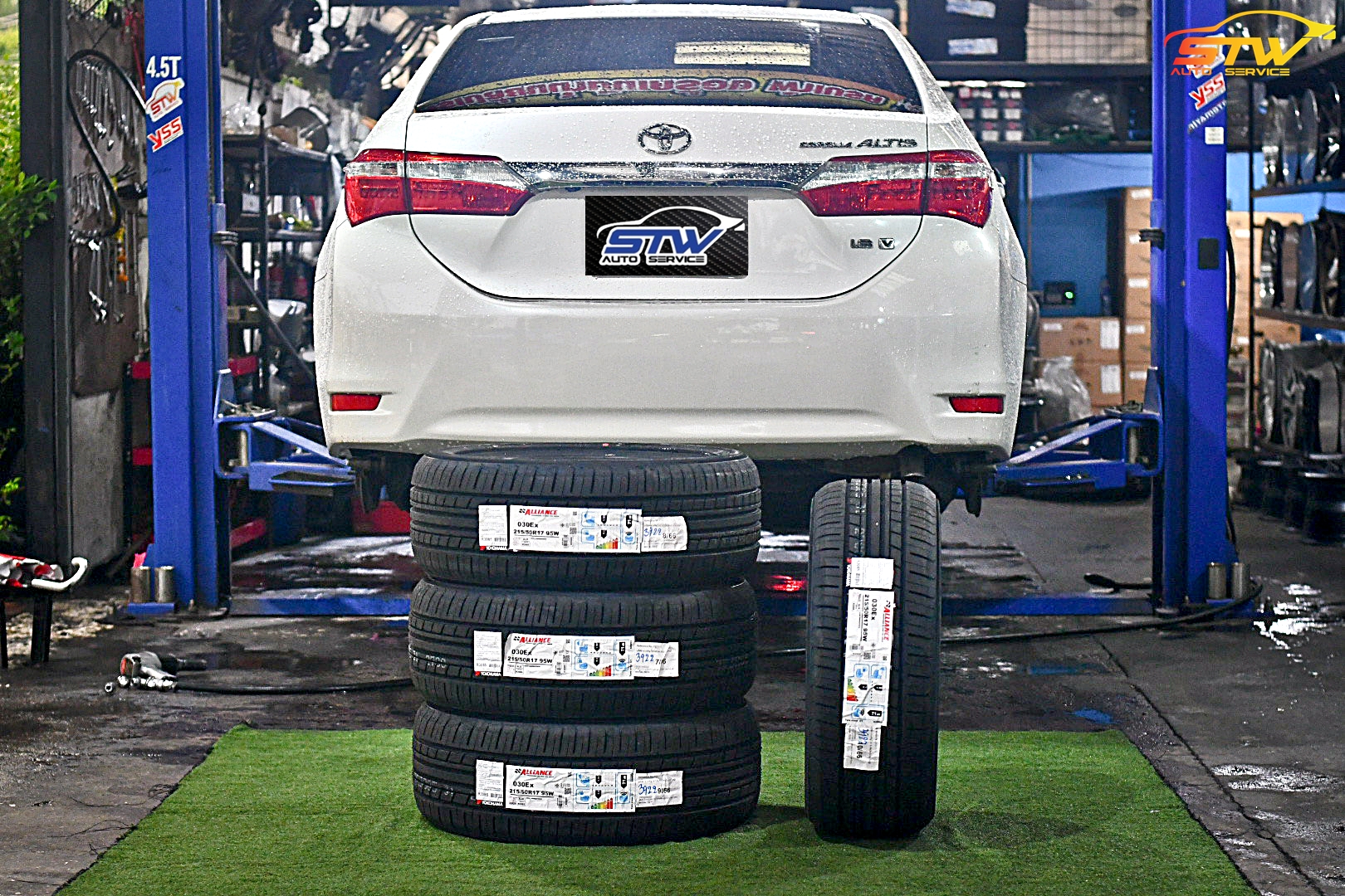 เปลี่ยนยาง ALLIANCE AL30 By YOKOHAMA Size 215/50R17 95W