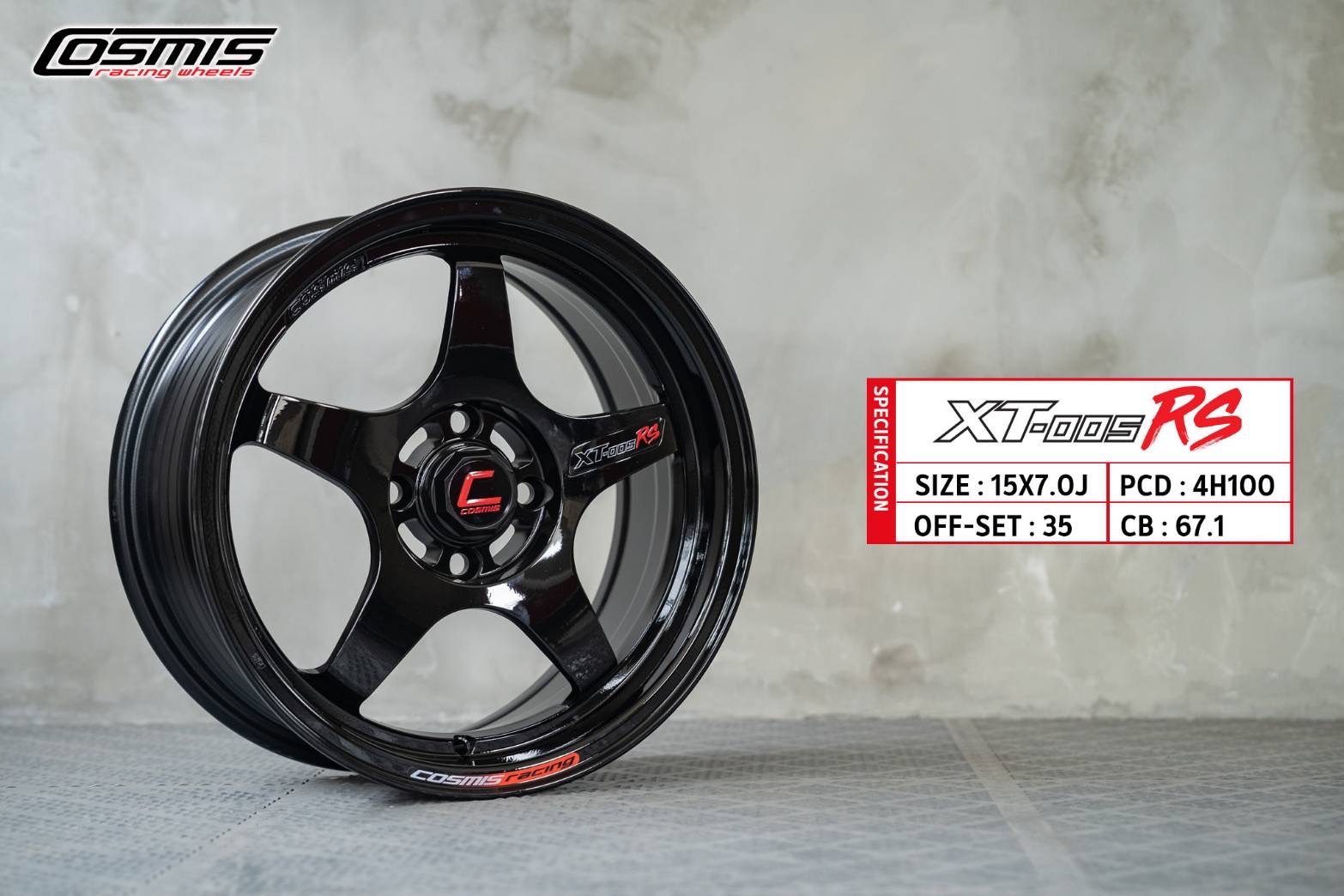 ล้อแท้ COSMIS XT-005 RS ขอบ15" ราคาถูก