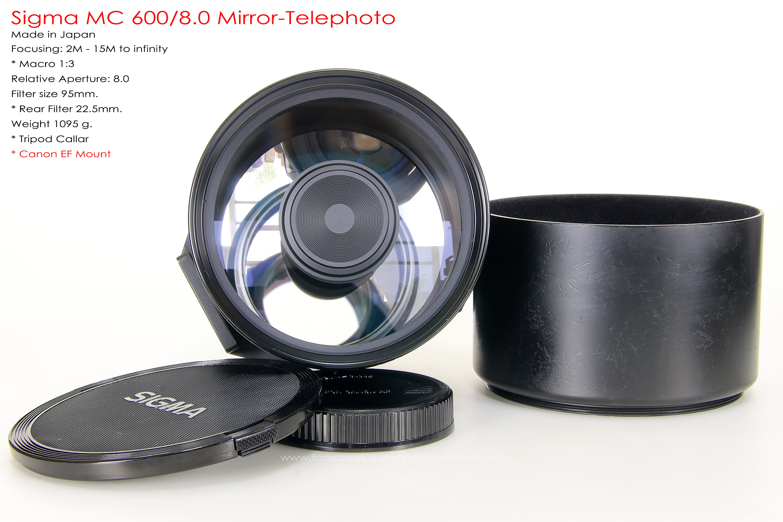 Sigma MC 600/8.0 Mirror Reflex *Canon EF Mount เลนส์ถ่ายไกลสุดๆโบเก้โดนัท