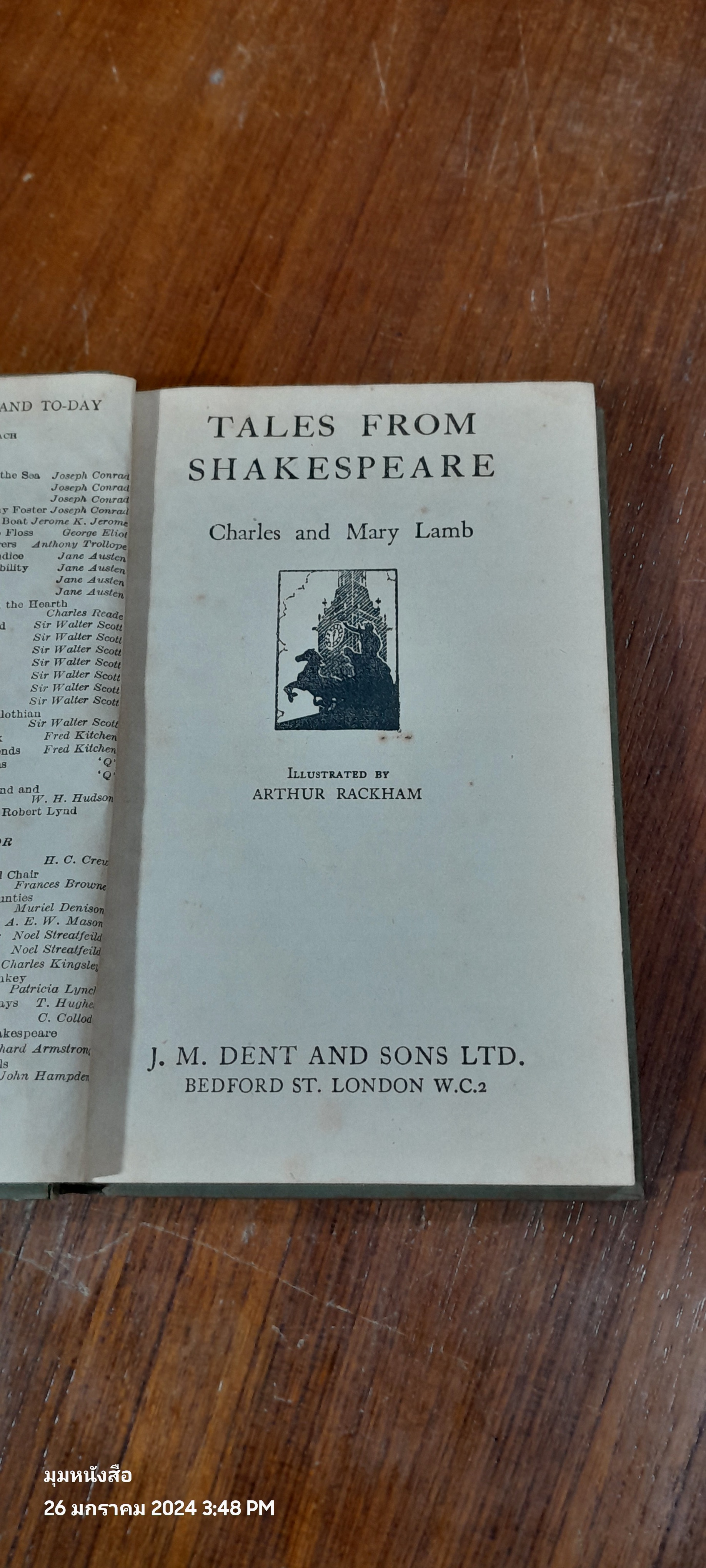 TALES FROM SHAKESPEARE Charles and Mary Lamb