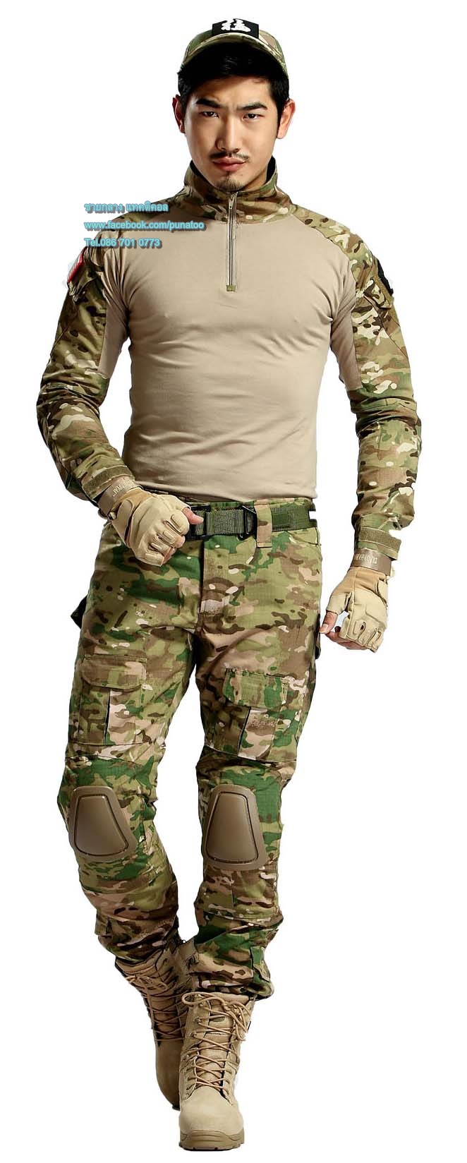 Combat Suit Gen 2 ชุดสนับศอก เข่า