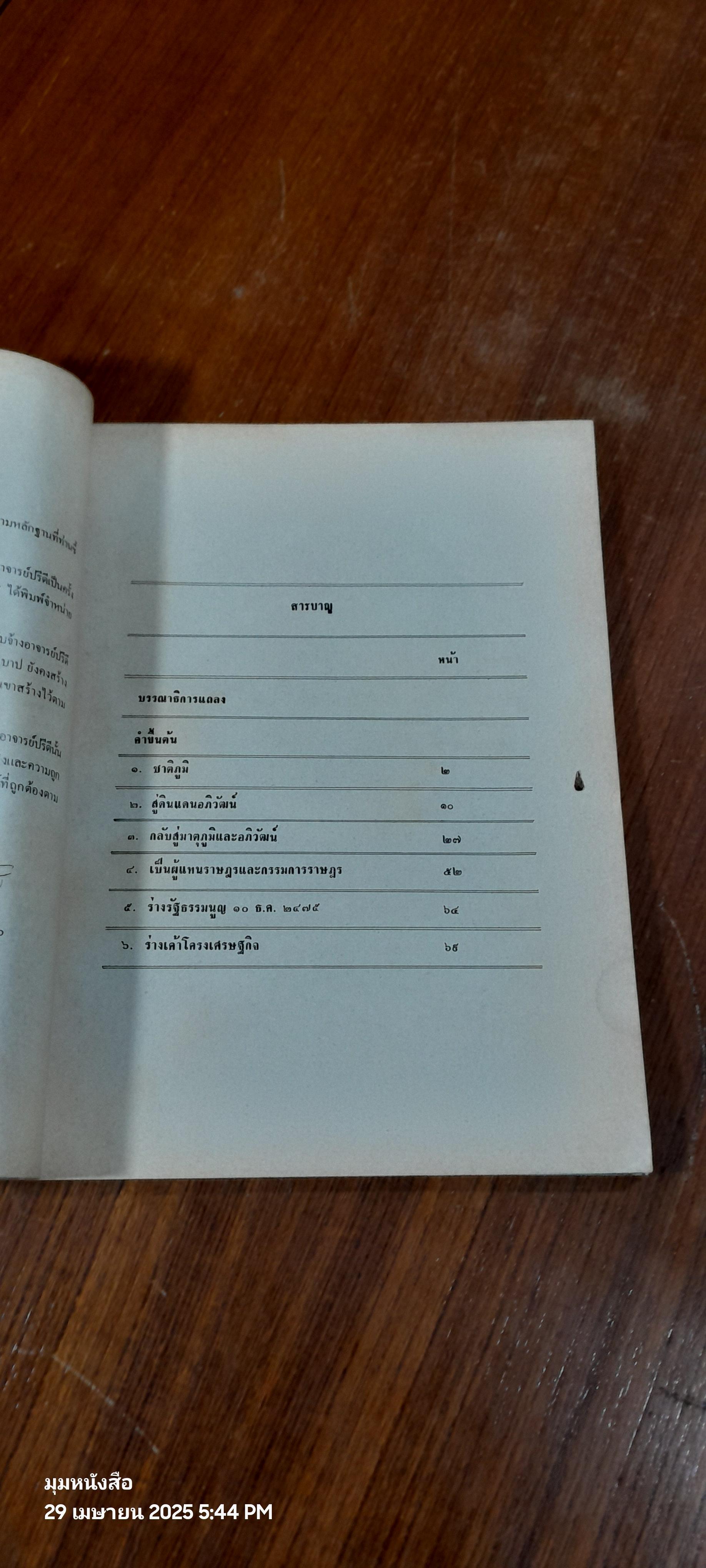 อนุสรณ์ ปรีดี พนมยงค์ / สุพจน์ ด่านตระกูล (สภาพไม่สมบูรณ์)