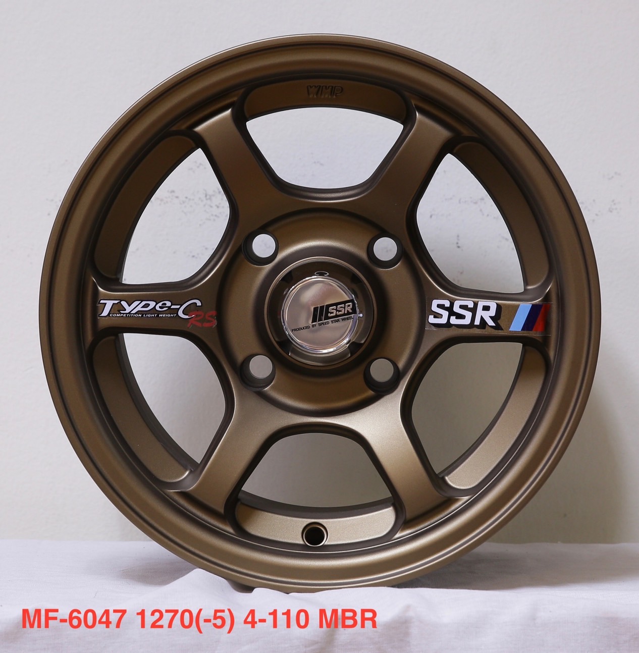 ล้อแม็กซ์ Type-C RS SSR Mf-6047 12x7.0 Et-5 PCD:4x110 (MBR)