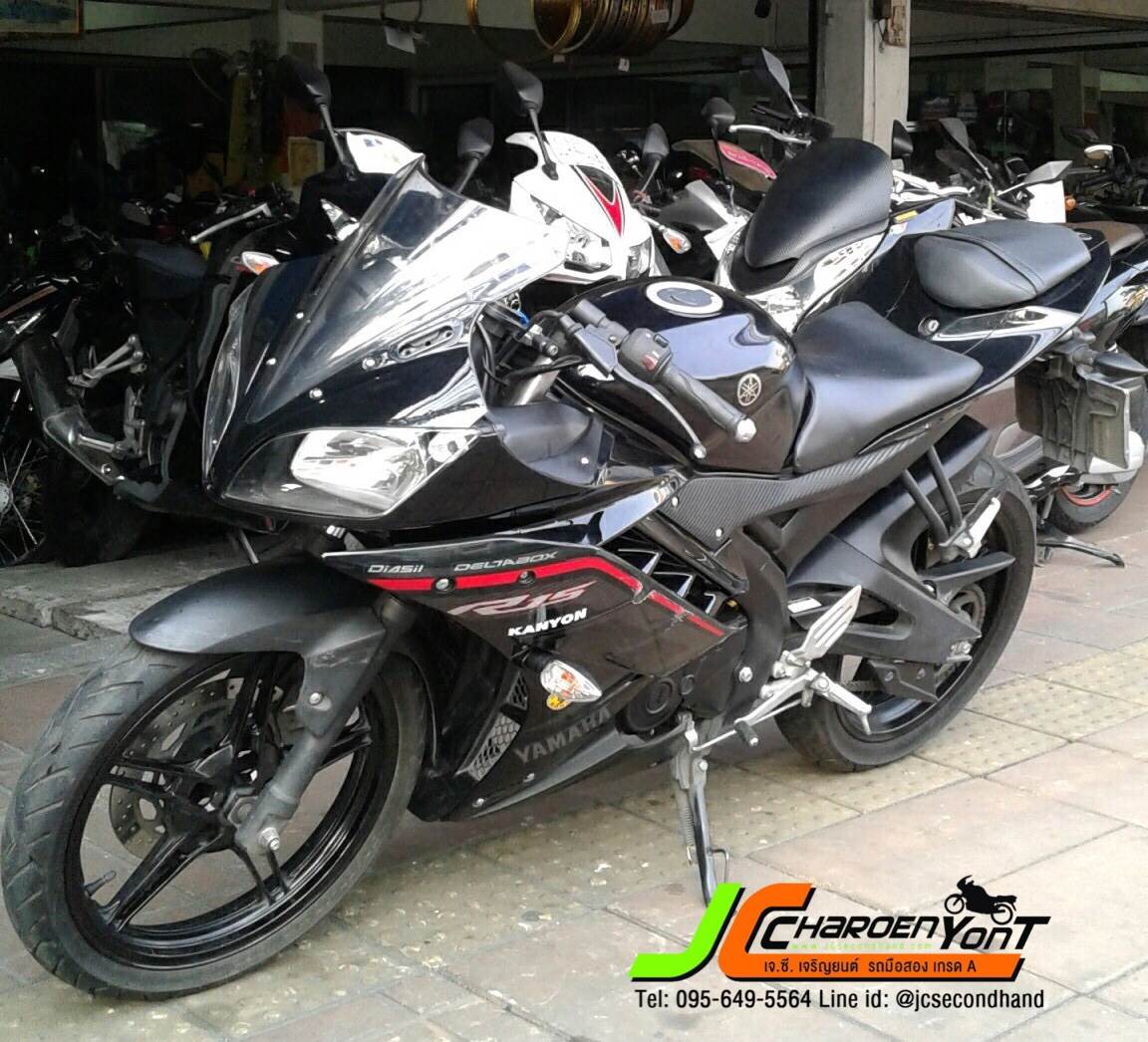 ขายถูกรถบ้านเทินร์มา YAMAHA R-15 จดกลางปี 2016 แท้ สภาพเดิมทั้งคัน เครื่องดีเงียบไม่เคยแกะ ห้องเครื่องสวย