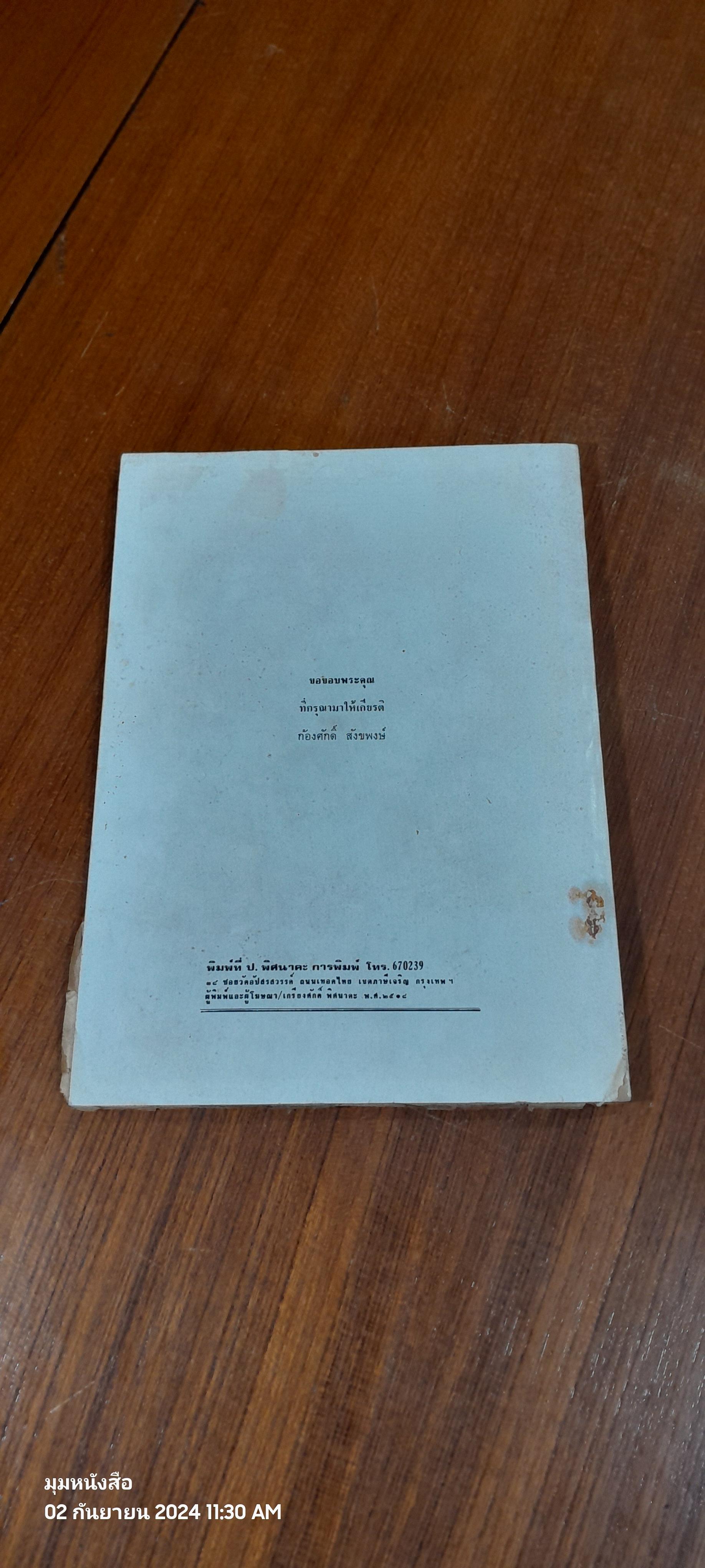 อนุสรณ์ในงานฌาปนกิจศพ นาย ก้องศักดิ์ สังขพงษ์