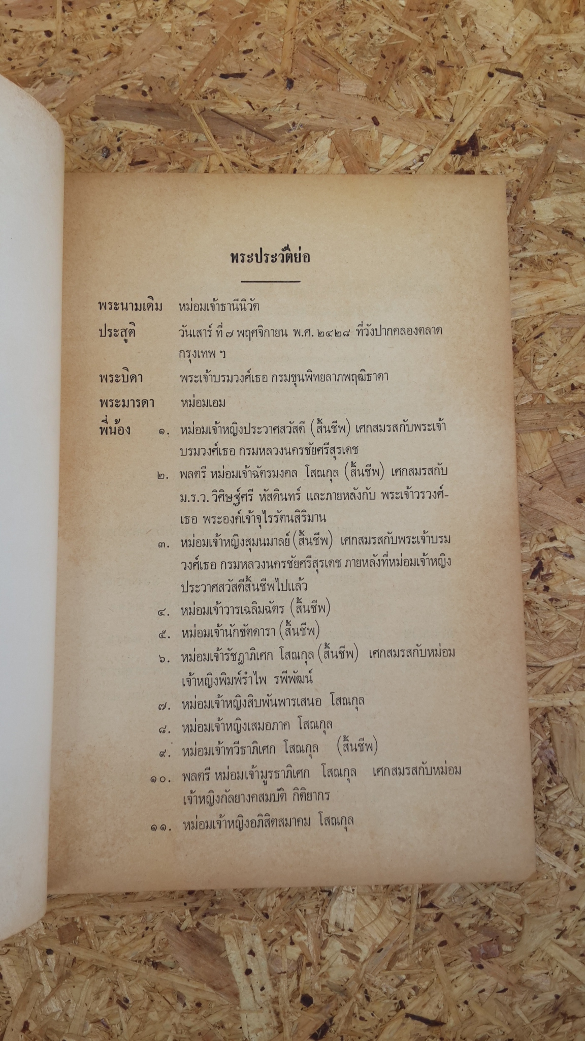 อนุสรณ์ในงานพระราชทานเพลิงศพ พระวรวงศ์เธอ กรมหมื่นพิทยลาภพฤฒิยากร