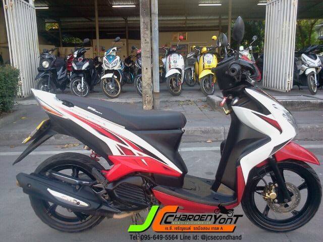 มาใหม่หล่อๆ อีกคันครับ Yamaha Mio 125 ล้อแม็ก ปี 53 รถสภาพดี ชุดสีสด สวย ชุดสีเดิม