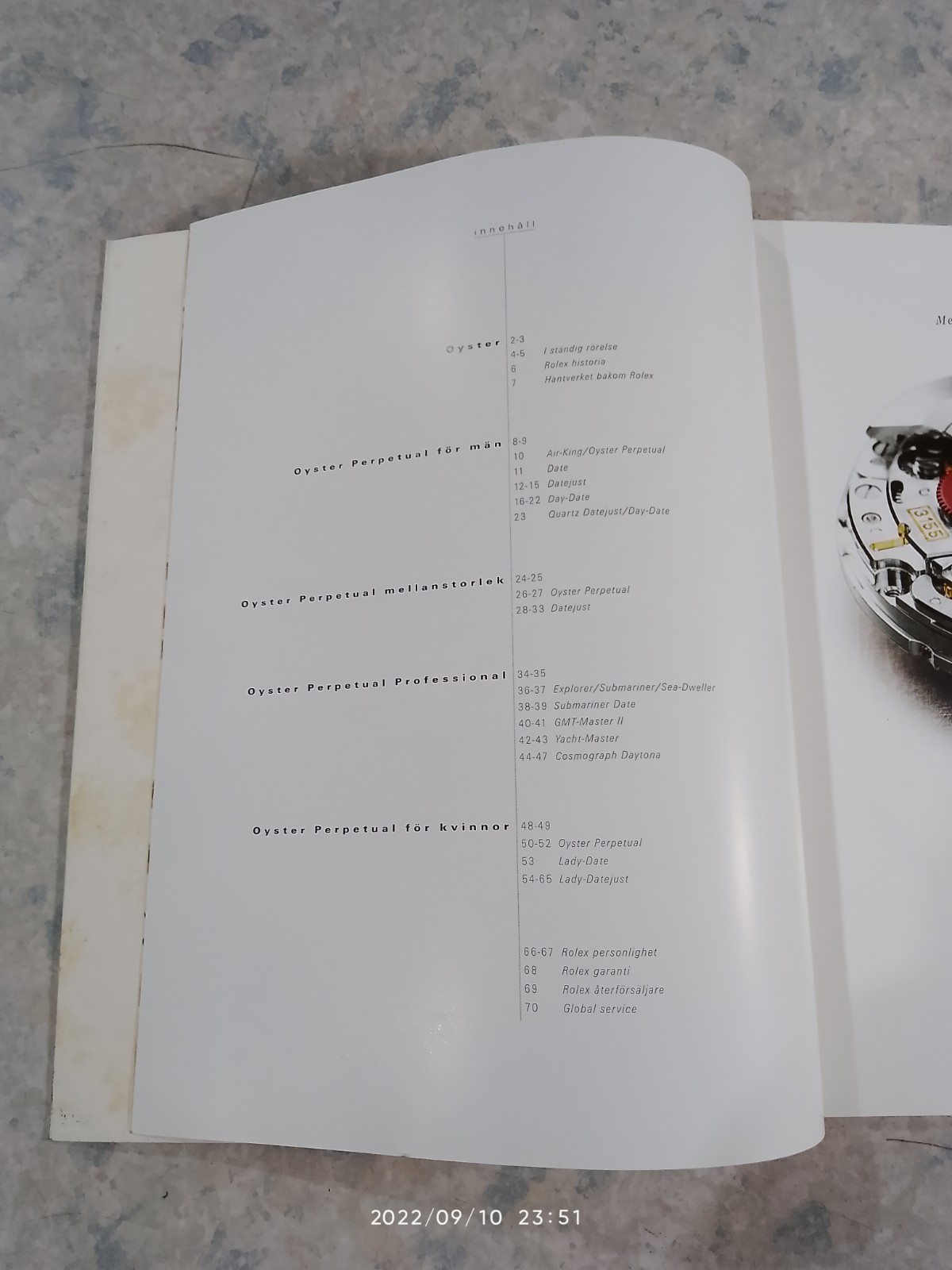 OYSTER PERPETUAL : ROLEX