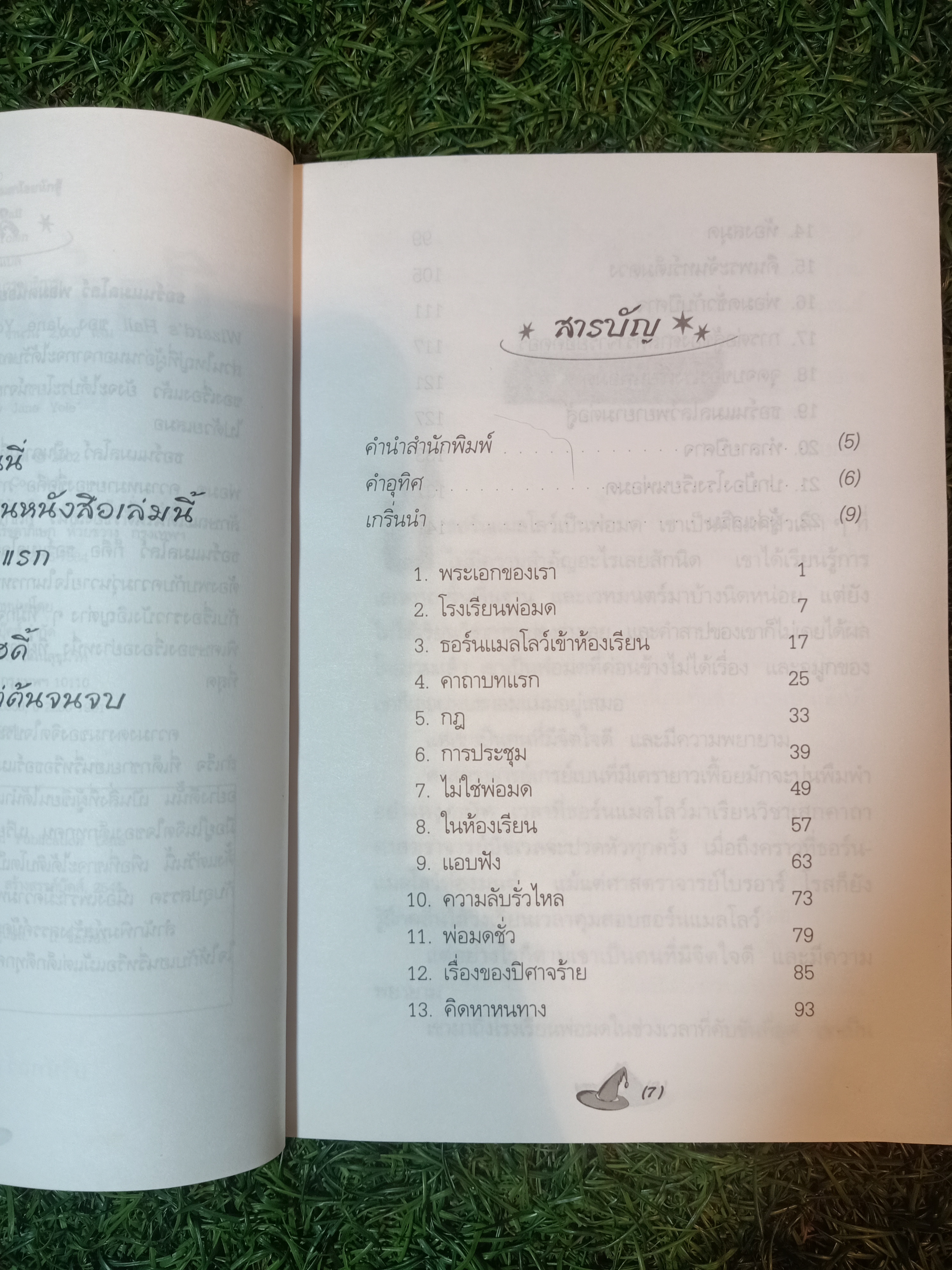 ธอร์นแมลโลว์ พ่อมดน้อย นักสู้ / เจน โยเลน