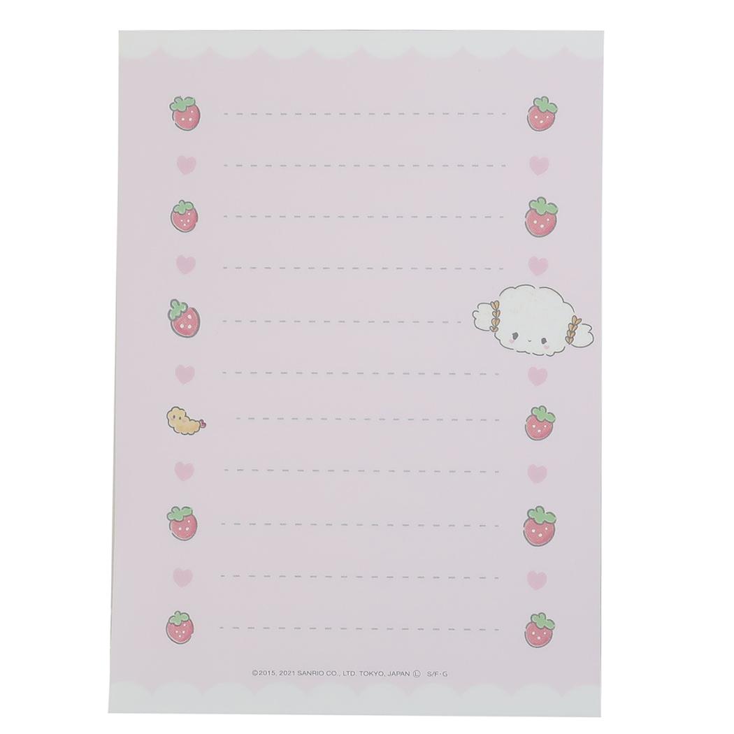 สมุดฉีก A6 แบบ Cogimyun ลาย Strawberry สีชมพู ขนาด 10.3 x 14.5 x 1.1 ซม. มี 4 ลาย รวม 100 แผ่น