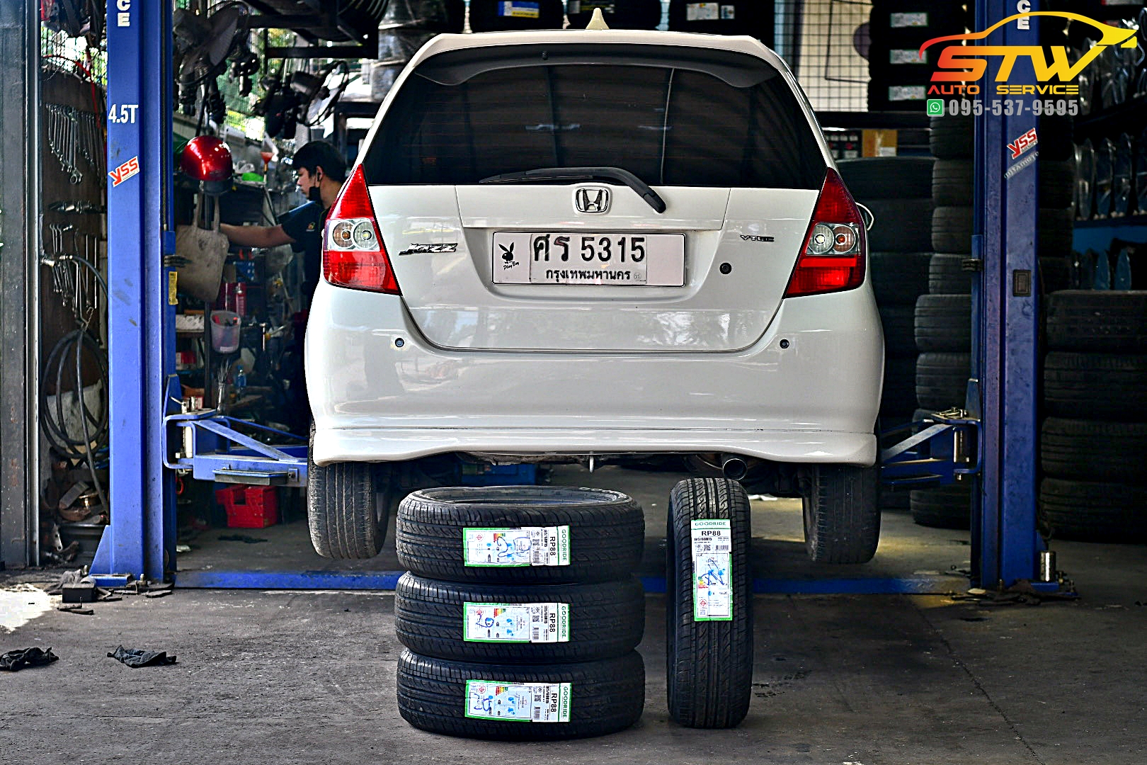 ยางใหม่ GOODRIDE RP88 185/60R15 84H