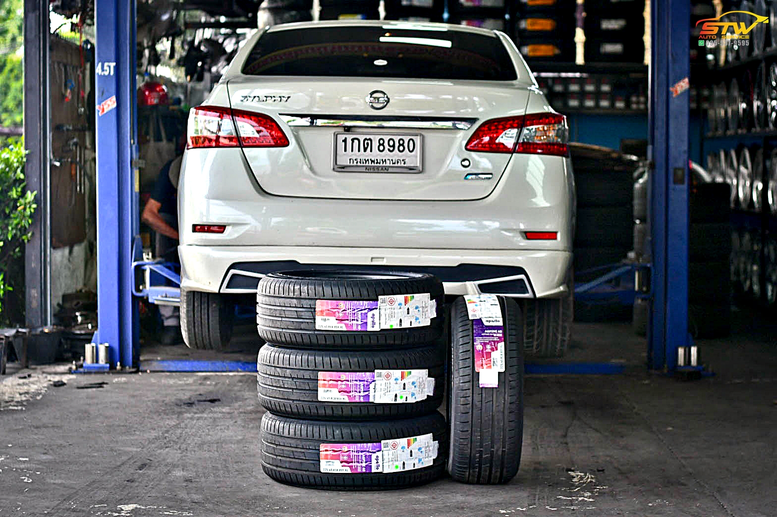 ยางใหม่ APOLLO Aspire 4G 225/45R18 95Y
