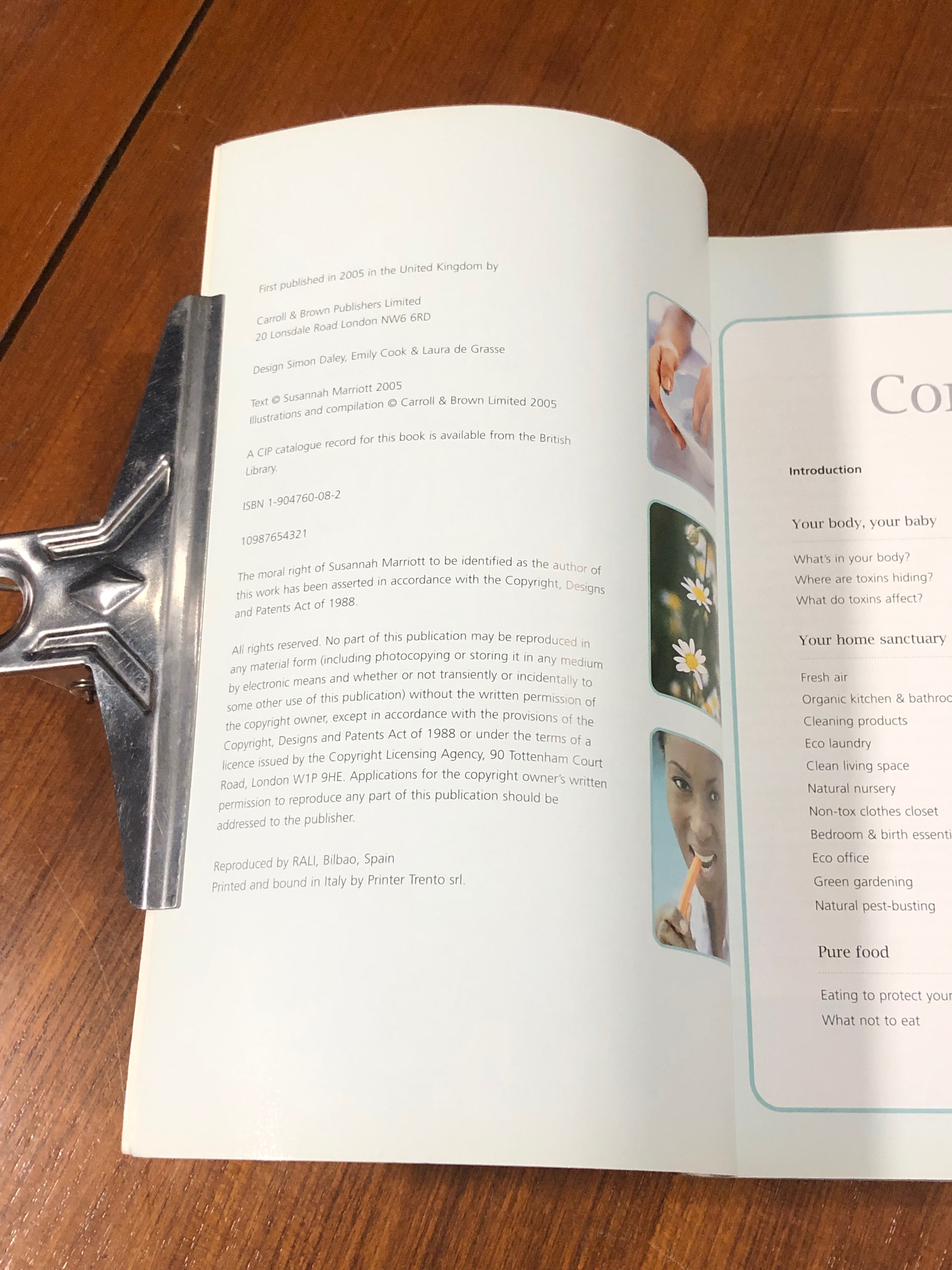 YOUR NON-TOXIC PREGNANCY / Susannah Marriott