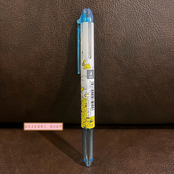 ปลอกปากกา Pilot Hi-Tec-C Coleto ใส่หมึกได้ 4 ไส้ แบบ Snoopy (Limited จากญี่ปุ่น) มี 4 แบบให้เลือก