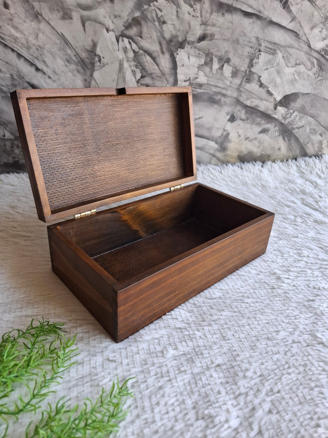 กล่องไม้สไตล์วินเทจ