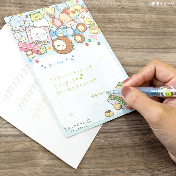 Set ปากกา Zebra Sarasa Clip Marble Color จากญี่ปุ่น ลาย Rilakkuma - Chairoikoguma Dandelions and Twin Hamsters แบบรวม 3 สี หัว 0.5