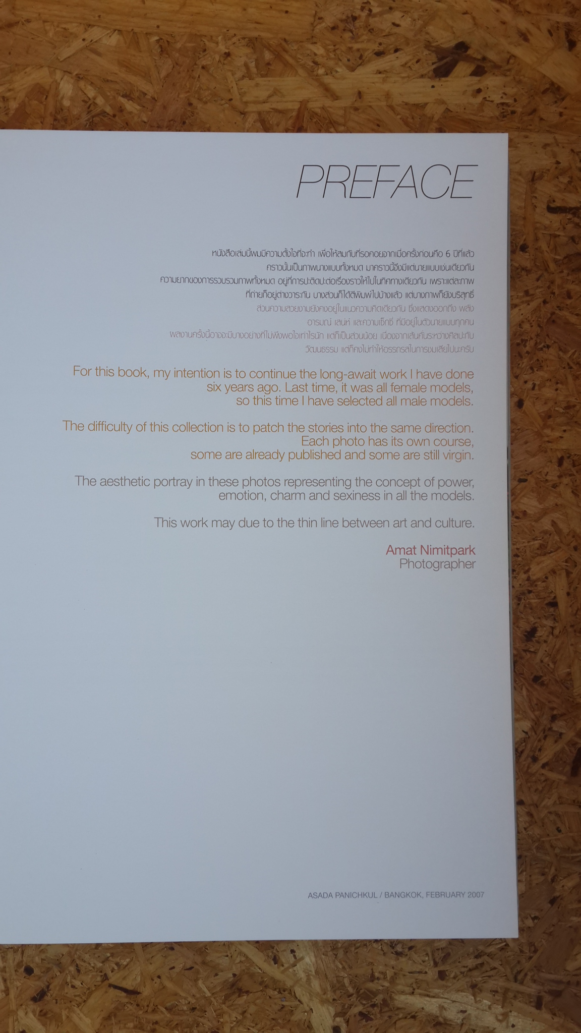 AMAT MAN BY AMAT NIMITPARK