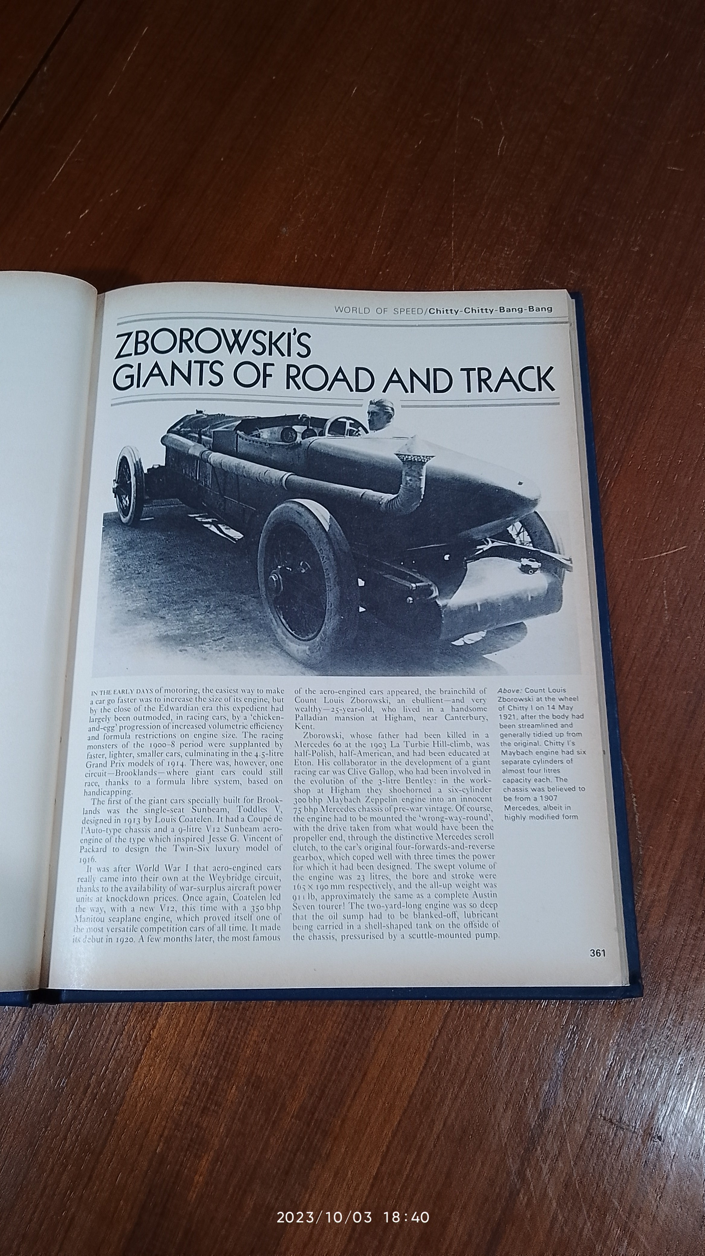 The World of Automobiles - An Illustrated Encyclopedia of the Motor Car : Volume 4