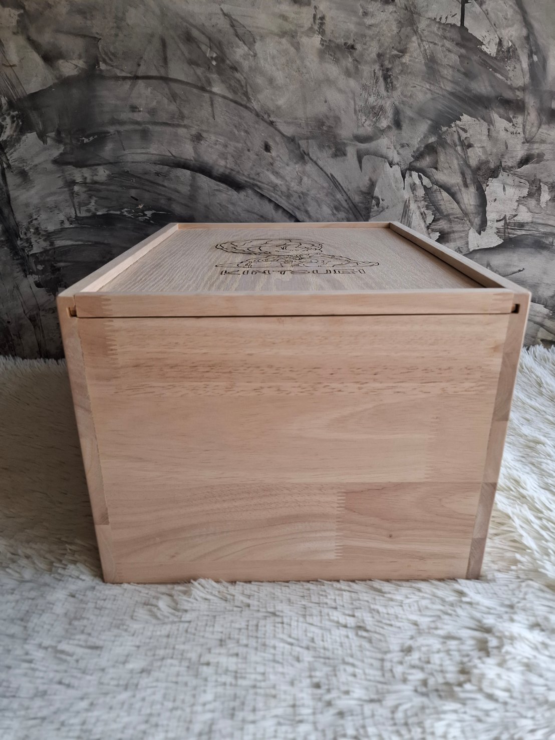 กล่องไม้ฝาสไลด์