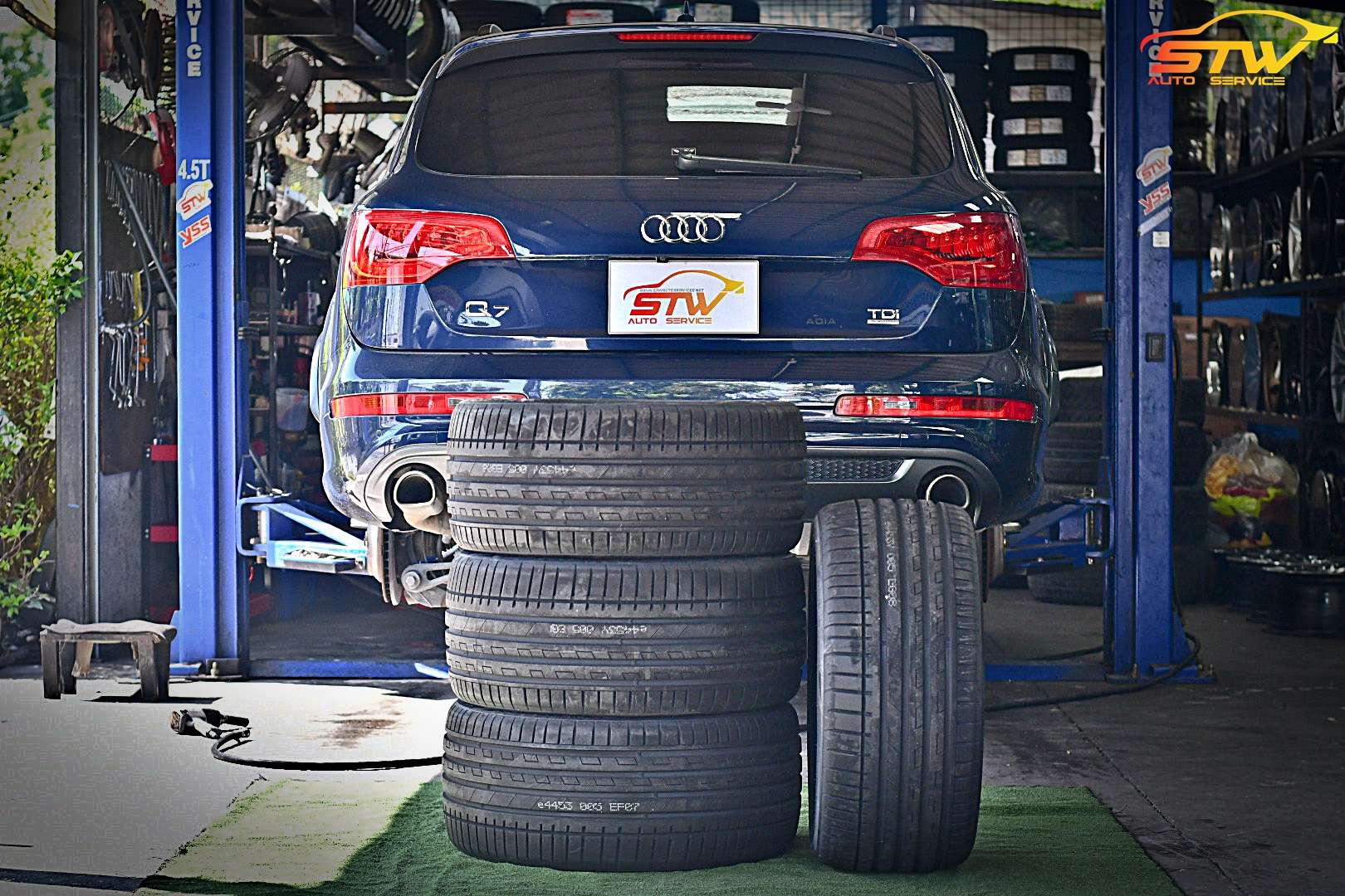 เปลี่ยนยาง AUDI Q7 GITI Sport S2 295/35R21 107Y