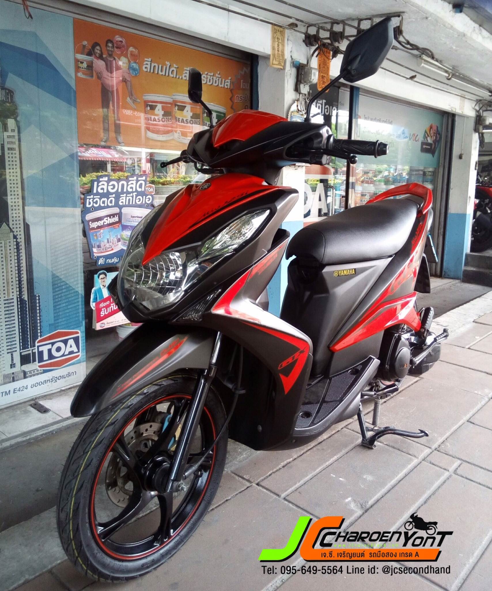 "รถบ้านมือเดียว"สภาพพร้อมใช้งานมานำเสนออีกแล้วจร้า !!! YAMAHA MIO 125i ตัว Top รถสภาพเดิมจัด จดทะเบียนกลางปี 56 เครื่องดี เดิมๆ นิ่มๆ แน่นๆไม่แกะ