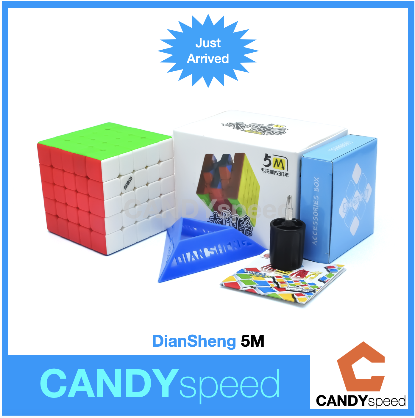 Rubik Cube รูบิค มีแม่เหล็ก DianSheng M | by CANDYspeed
