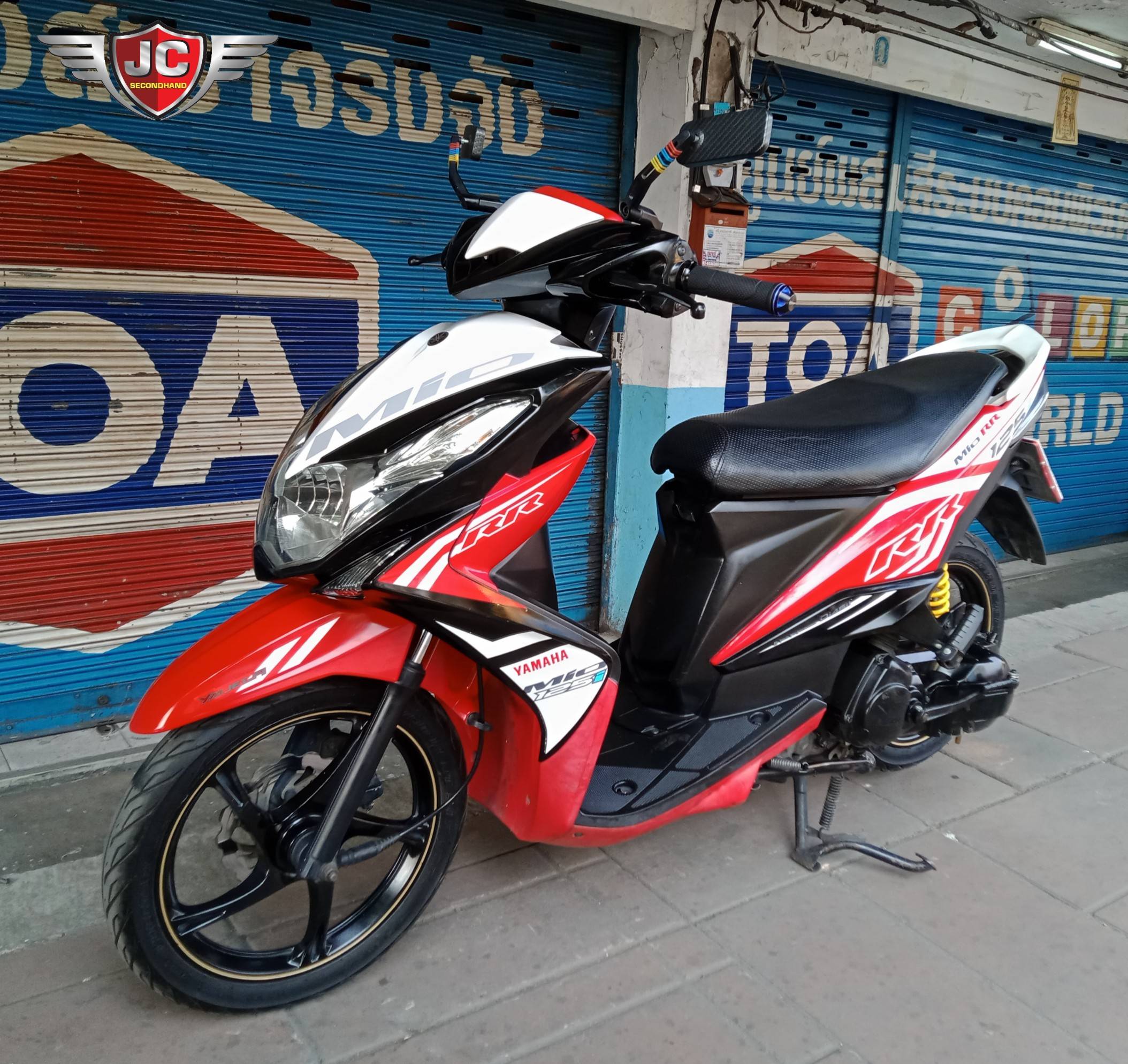 "รถสภาพพร้อมใช้มือเดียว"มาใหม่นำเสนออีกแล้วจร้า YAMAHA MIO125RRจดทะเบียนปี57 เครื่องดีเดิมๆ สตาร์ทติดง่ายๆเลย ขี่ดีศูนย์ได้