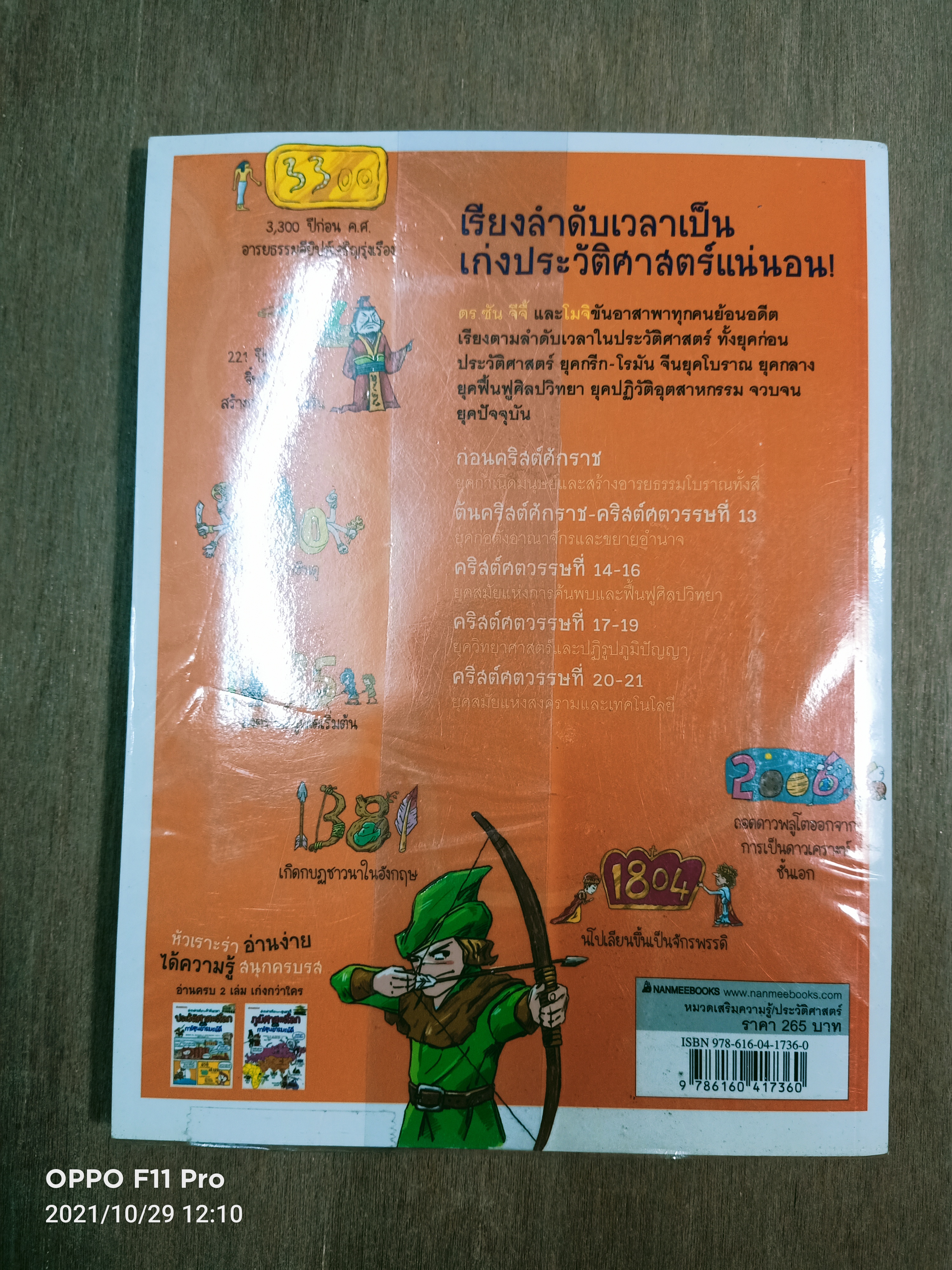 ประวัติศาสตร์โลก ฉบับการ์ตูนอารมณ์ดี / Booktivity เขียน