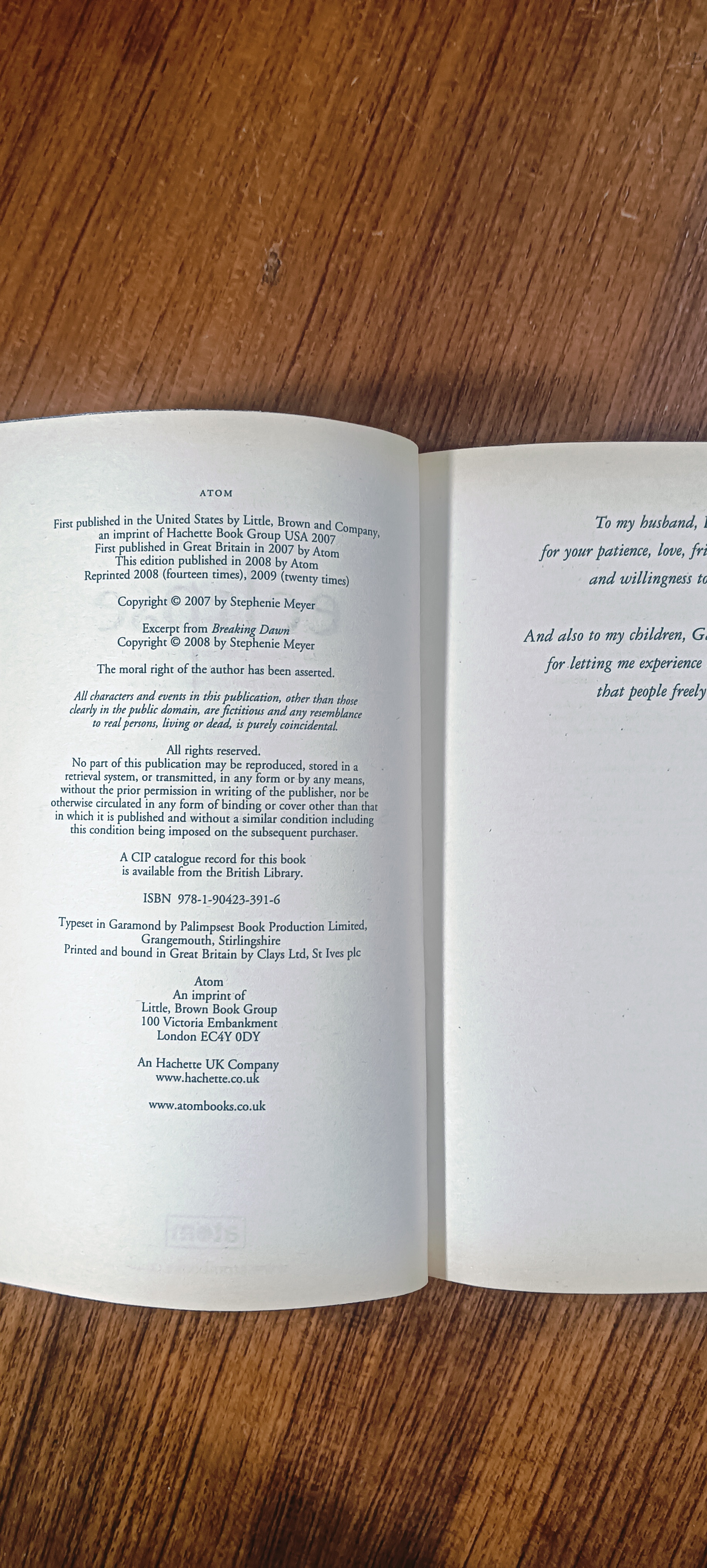 eelipse / Stephenie Meyer