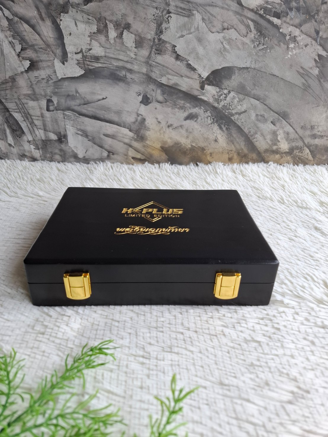 กล่องไม้ใส่ชุดยาไก่ซน