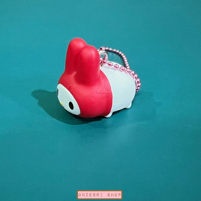 พวงกุญแจ Sanrio Characters 2 นอนตัวเล็ก ขนาดเฉพาะตรงตัวพวงกุญแจ 2 x 2 ซม. มี 5 แบบให้เลือก