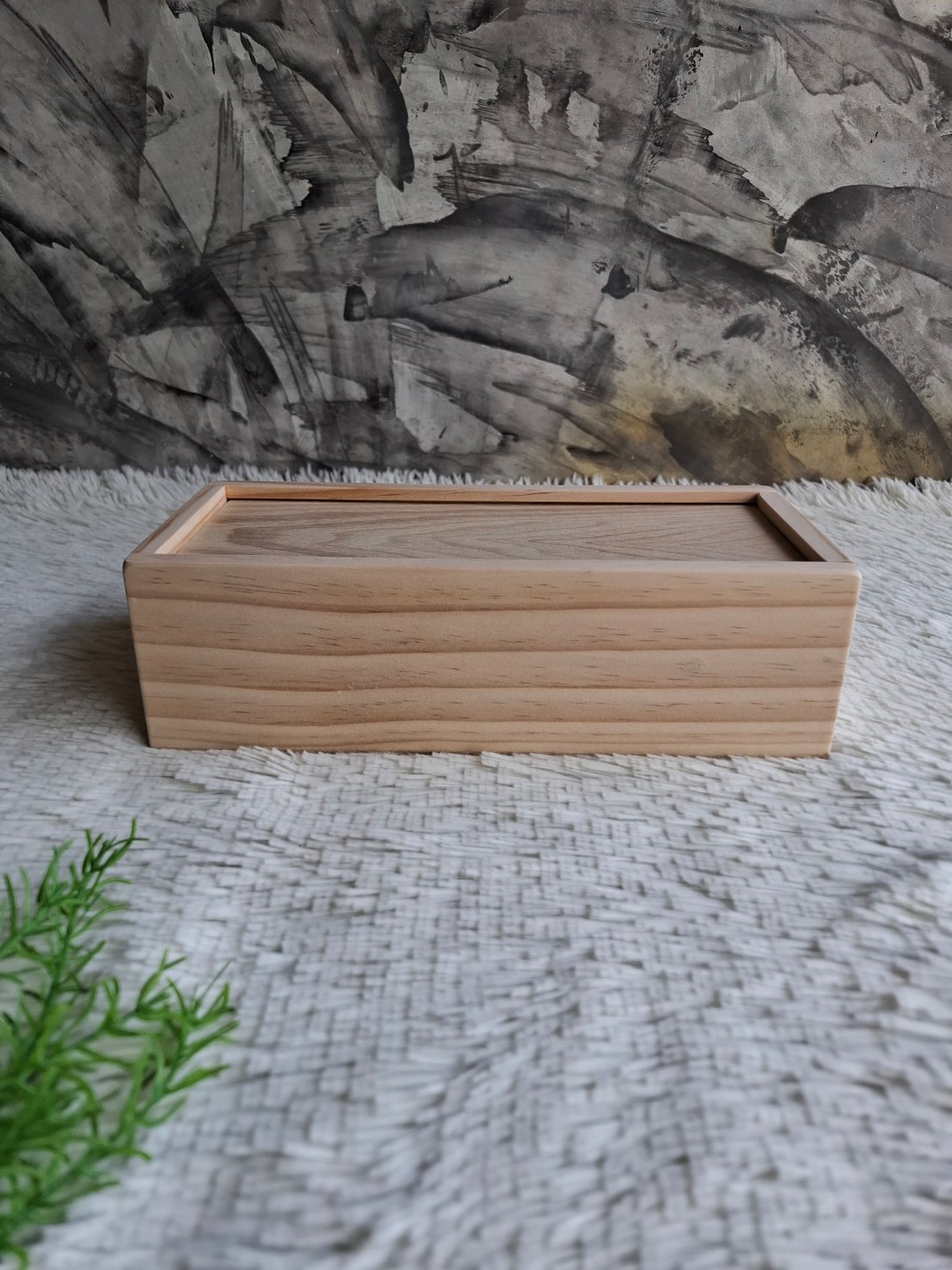 กล่องไม้ฝาสไลด์