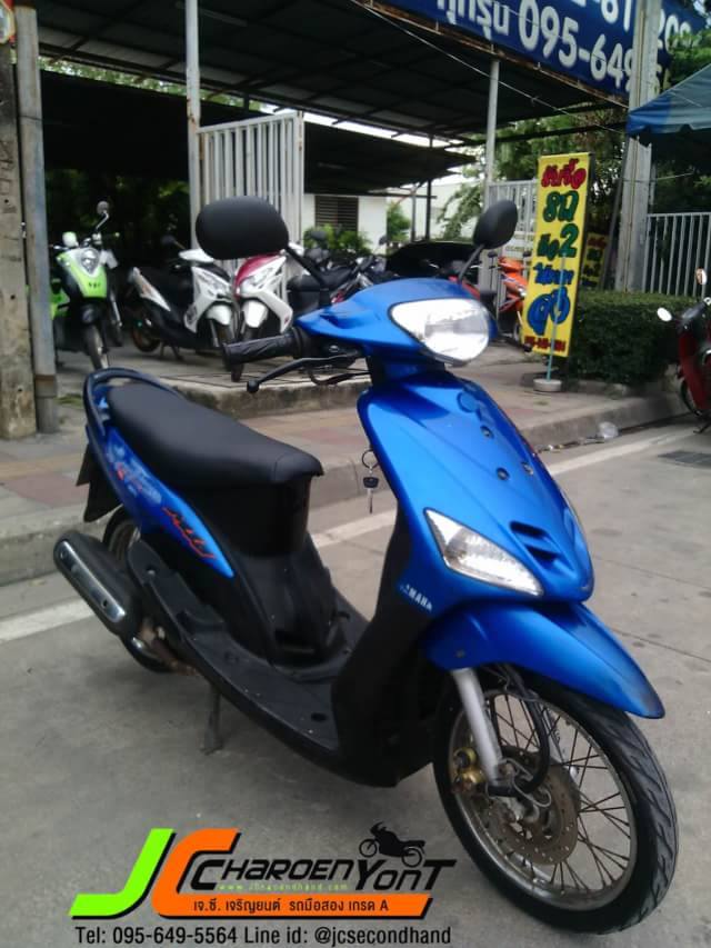มาใหม่ครับ รถบ้านเดิมๆ Yamaha Mio ตัวแรก ปี 49 (ลายภาษาจีน) รถสภาพดี ชุดสีเดิม แท้ทั้งคันครับ