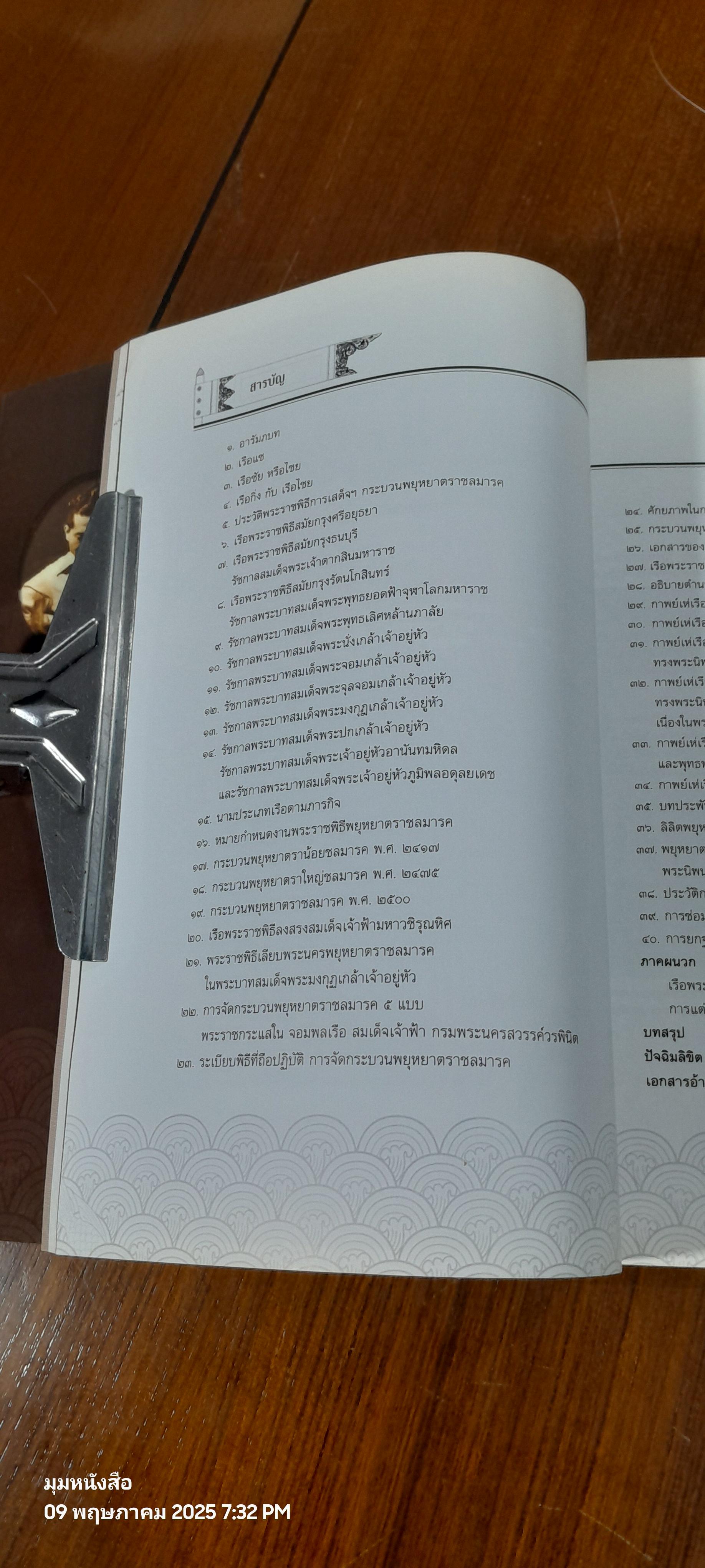 เรือพระราชพิธี พยุหยาตราชลมารค : อนุสรณ์ในงานฌาปนกิจศพ นายเสียง โหสกุล