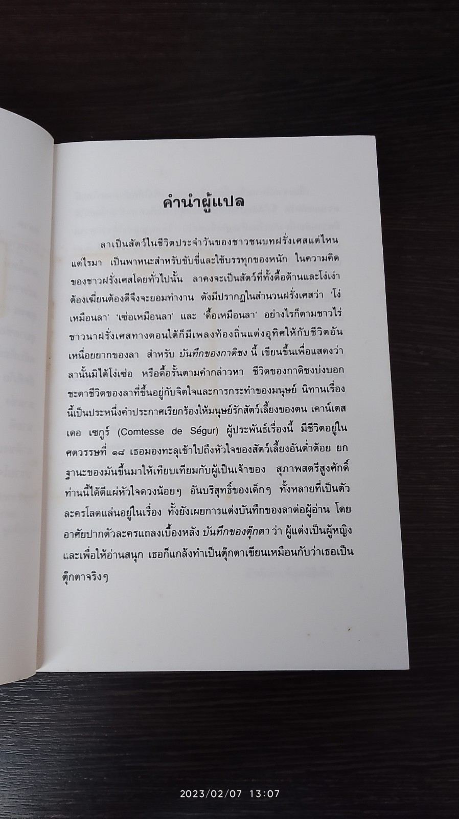 บันทึกของกาดิชง / เคาน์เดส เดอ เซกูร์