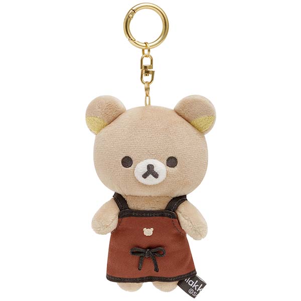พวงกุญแจตุ๊กตา BASIC RILAKKUMA HOME CAFE แบบ Rilakkuma ขนาด 12.5 x 8.5 x 5 ซม.