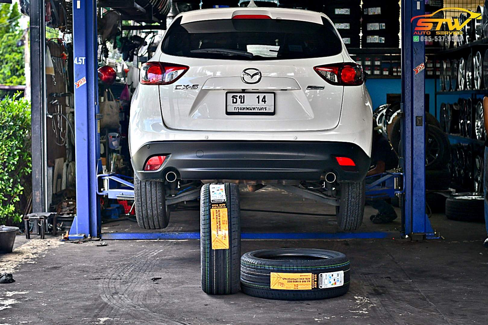 ยางใหม่ CONTINENTAL UltraContact UC6 SUV 235/50R19 99V