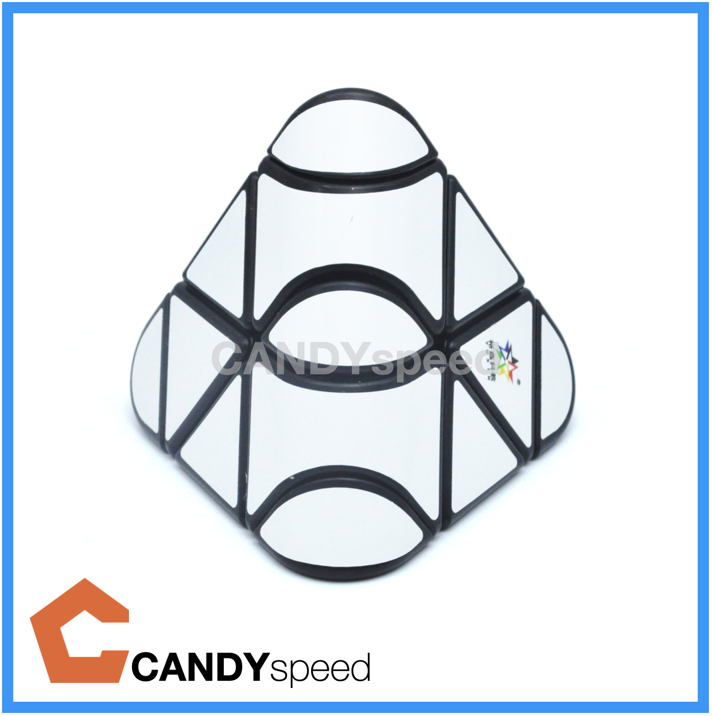 รูบิค Cube YuXin Round Pyraminx Black | by CANDYspeed
