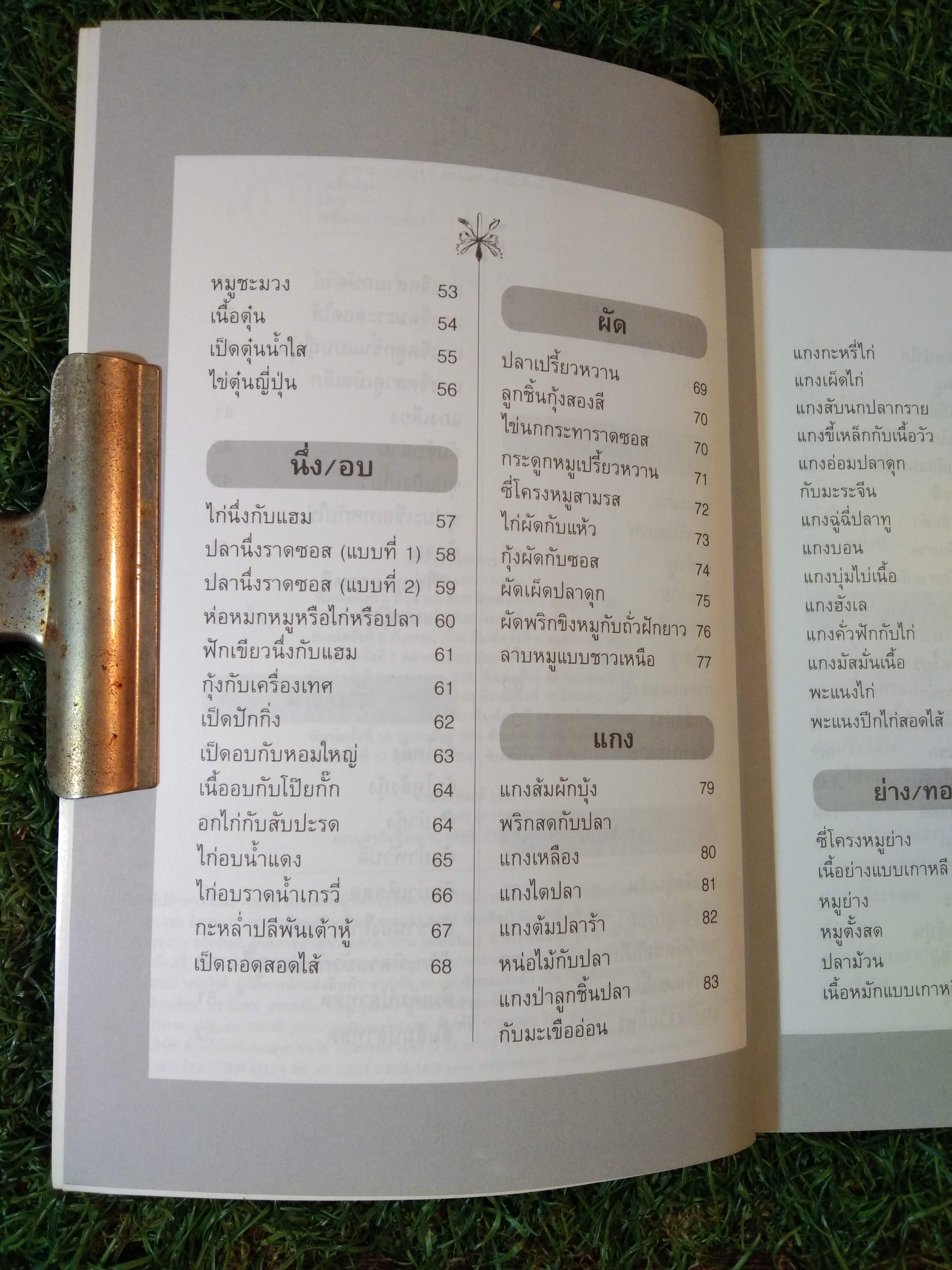 ตำราอาหารคาว-หวาน เล่ม1 / สำนักพิมพ์แสงแดด