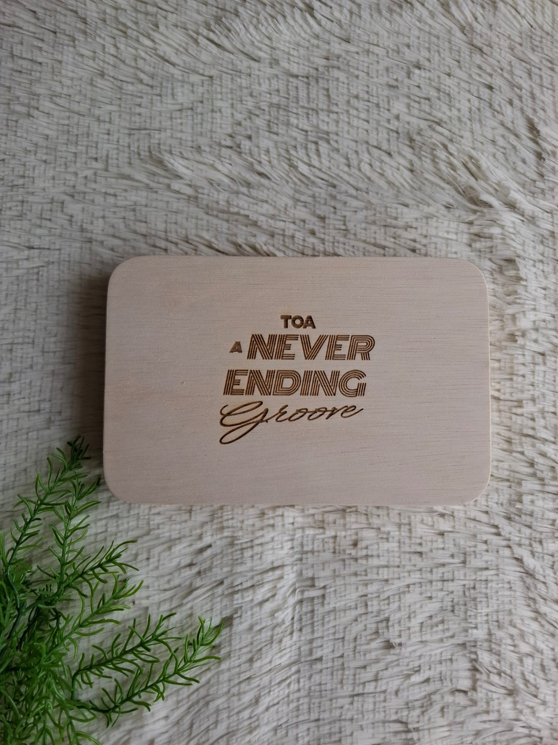 กล่องไม้ใส่ดินสอสี