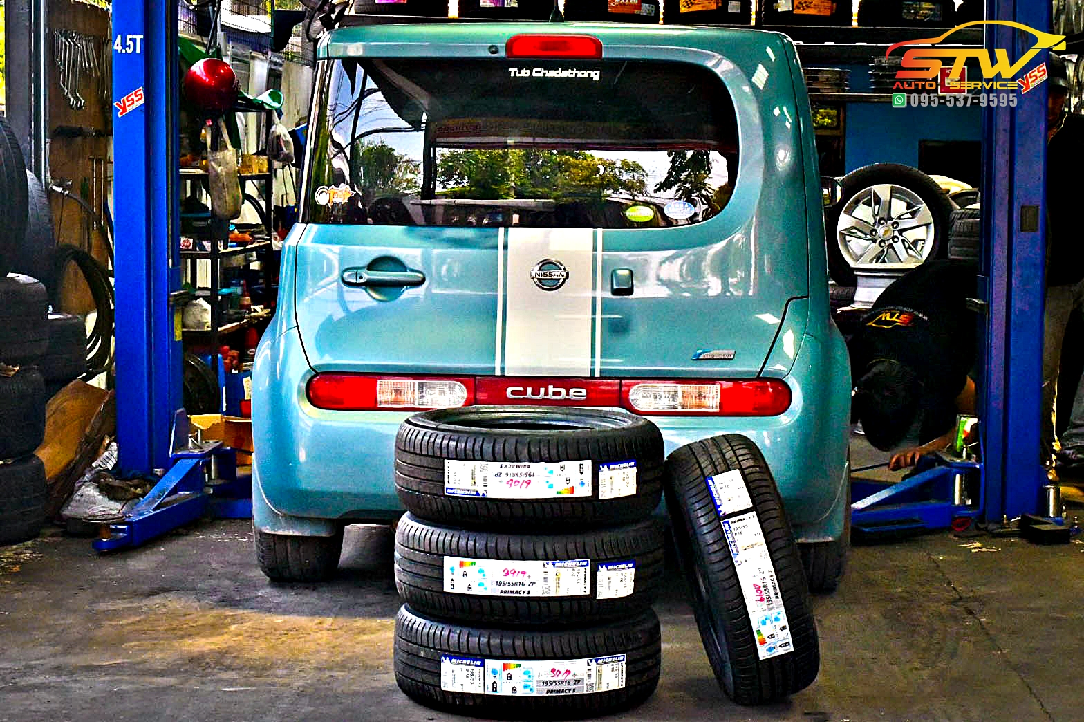 ยางใหม่ MICHELIN PRIMACY 3 ZP (RunFlat) 195/55R16 91V