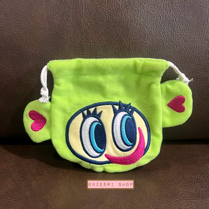 กระเป๋า ANGEL BLUE Nakamura-Kun's Face Pouch จากญี่ปุ่น ใบเล็ก ขนาด 9.5 x 10.5 ซม. (ไม่รวมหู) มี 4 สีให้เลือก