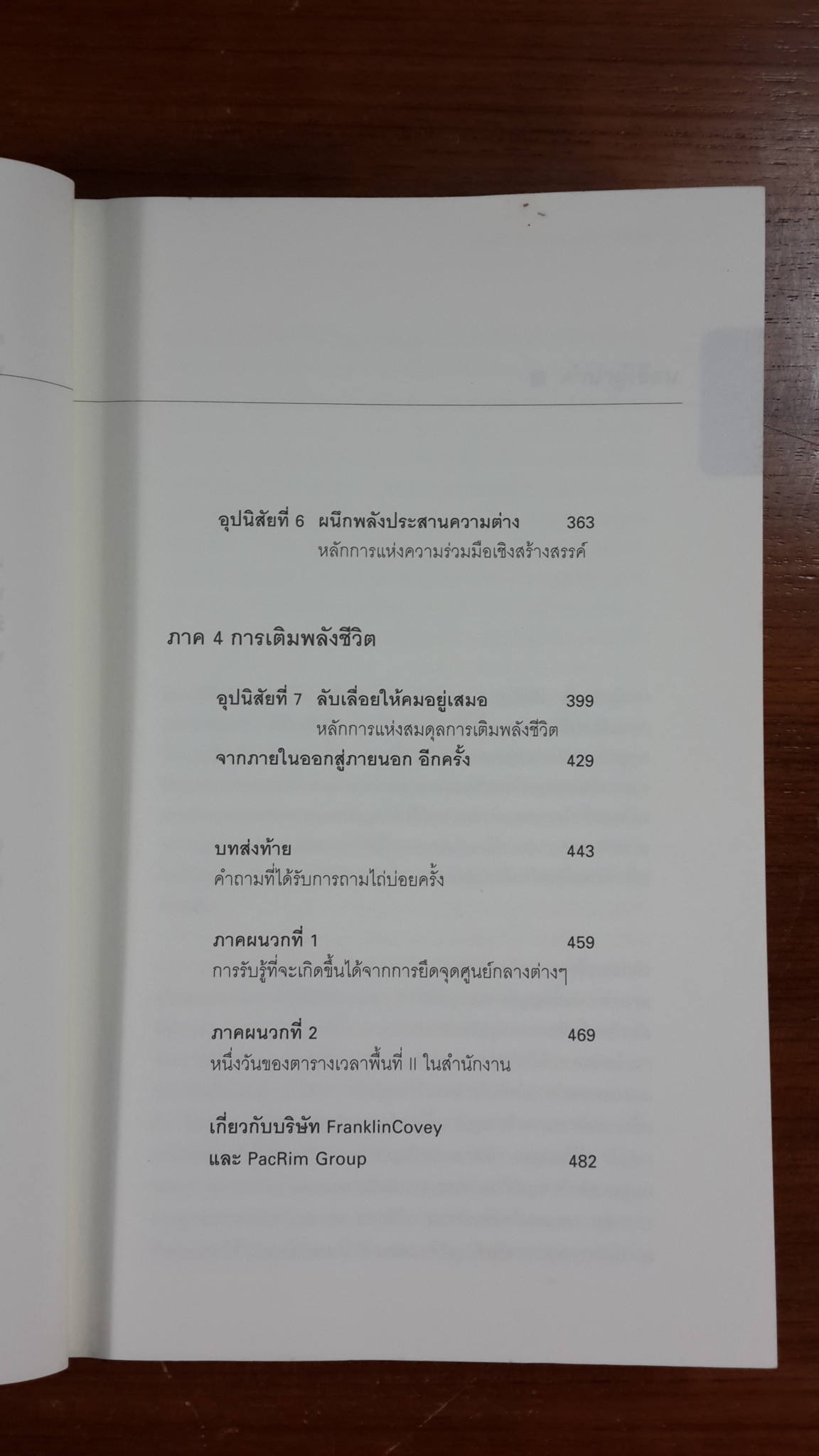 7 อุปนิสัย สำหรับผู้ทรงประสิทธิผลยิ่ง / สตีเฟน อาร์ โควีย์