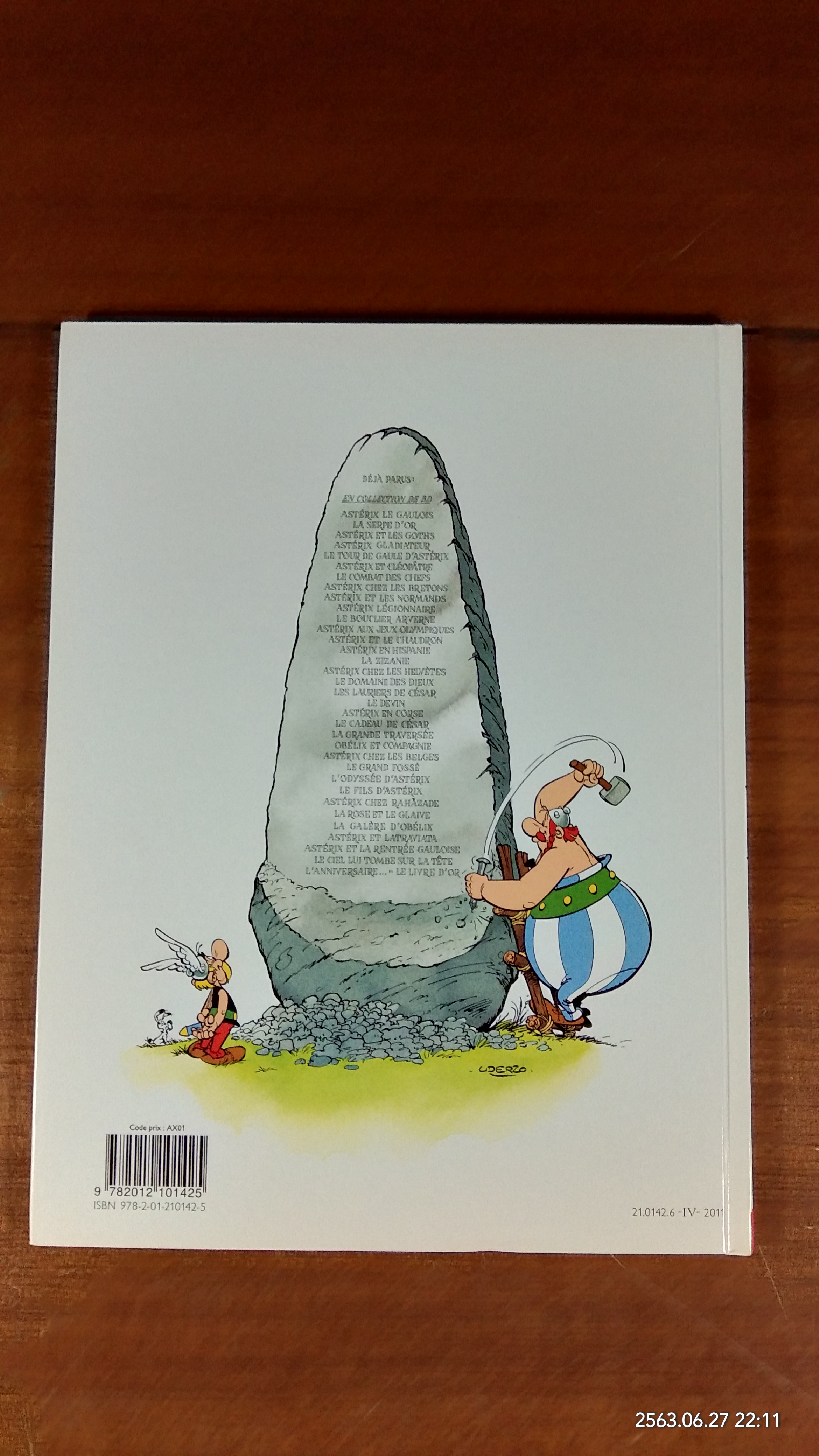 ASTERIX LEGIONNAIRE (ภาษาฝรั่งเศษ)