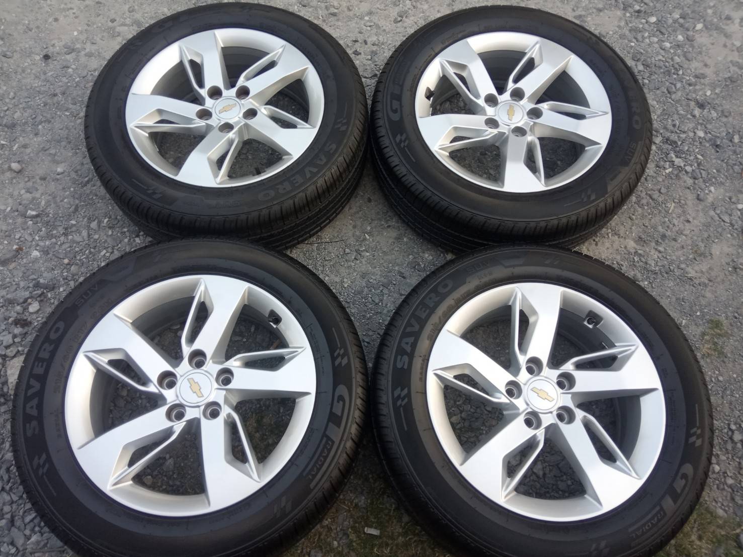 ล้อเดิมติดรถ Captiva ขอบ17 พร้อมยาง