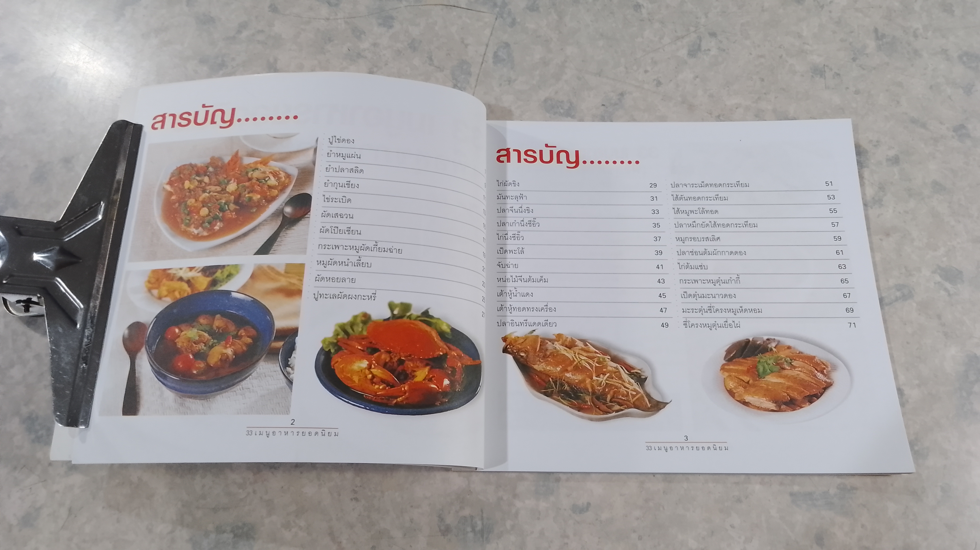 33 เมนู อาหารยอดนิยม เพื่อสุขภาพและพลังงาน